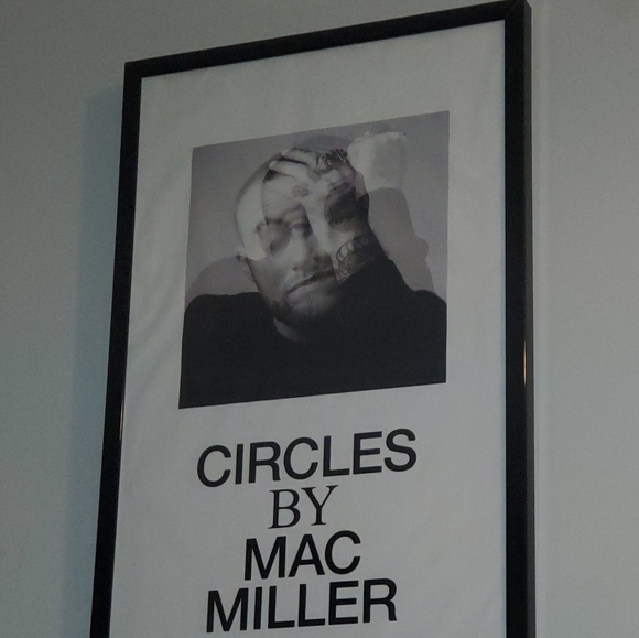 Custom Wall Decor Mac Miller Circles Album Cover Poster Poshmark